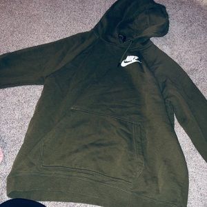 Olive Green Nike Hoodie